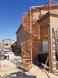 Spiral Staircases Custom Homes Albuquerque NM ABQ