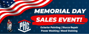 Memorial Day house painting sale