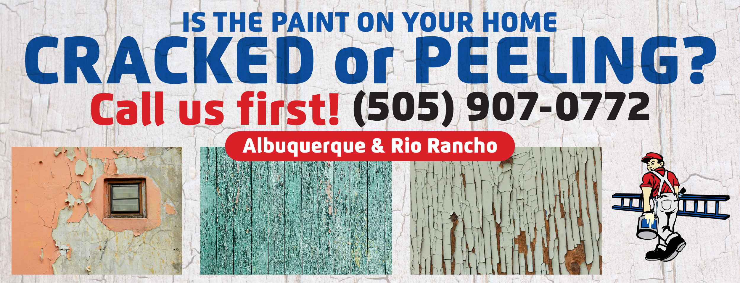 fix cracked peeling paint Albuquerque NM